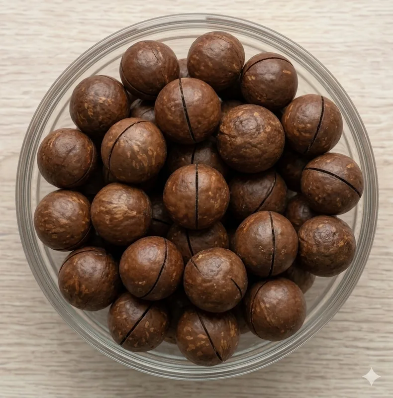 Macadamia en Cáscara